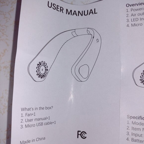 NIB Super Cooling Coca Cola Portable Fan - Picture 7 of 10